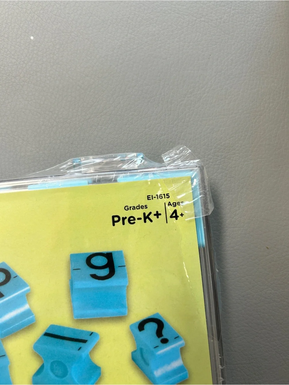 NWT - Kids Jumbo Lowercase Alphabet Rubber Stamps - Educational Insights